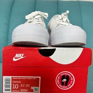 Nike Court Legacy Lift White Shoes
